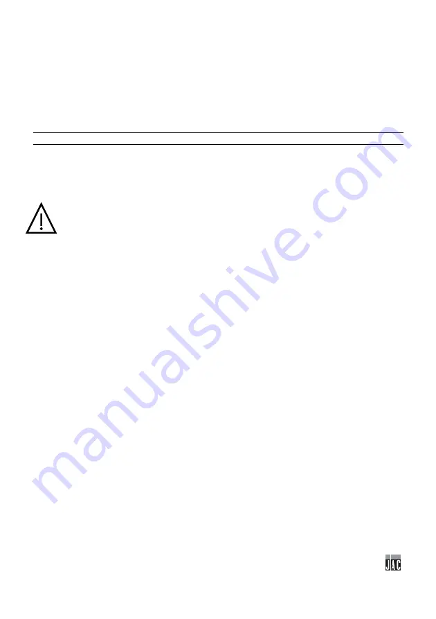 JAC UNIC Manual Download Page 31