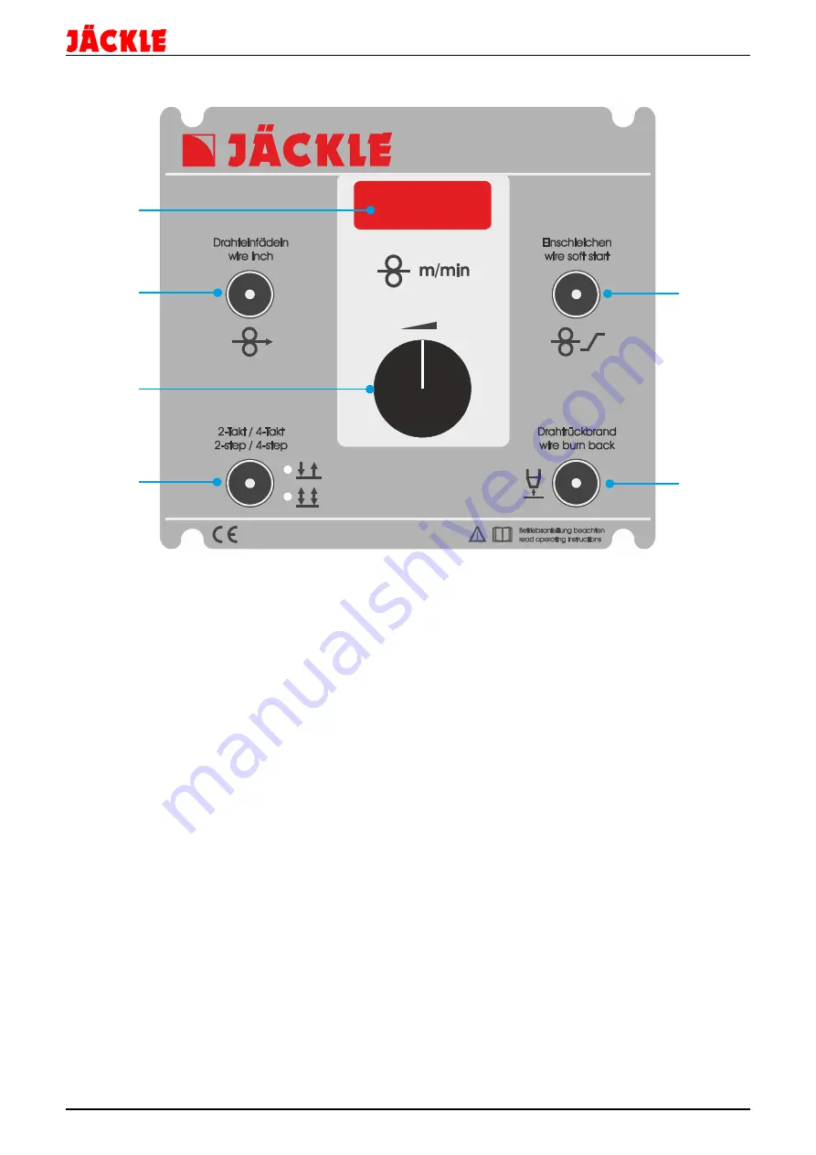 Jackle MIG 325 Operating Manual Download Page 30