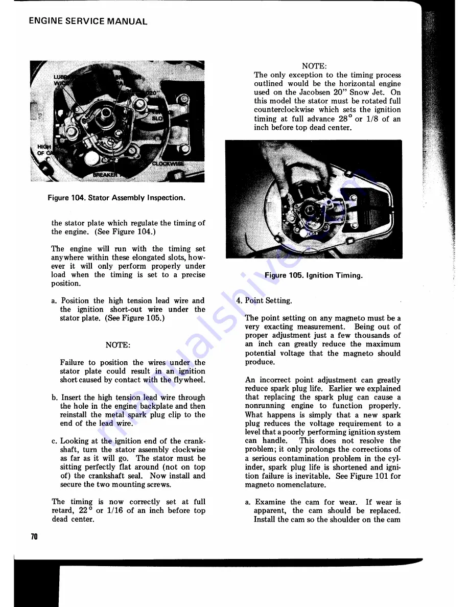 Jacobsen 321 Service Manual Download Page 79