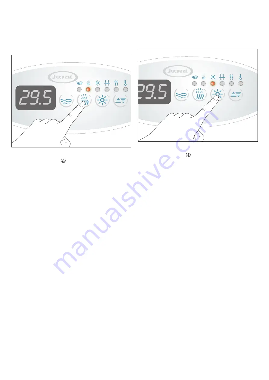 Jacuzzi Delfi Use & Maintenance Download Page 21