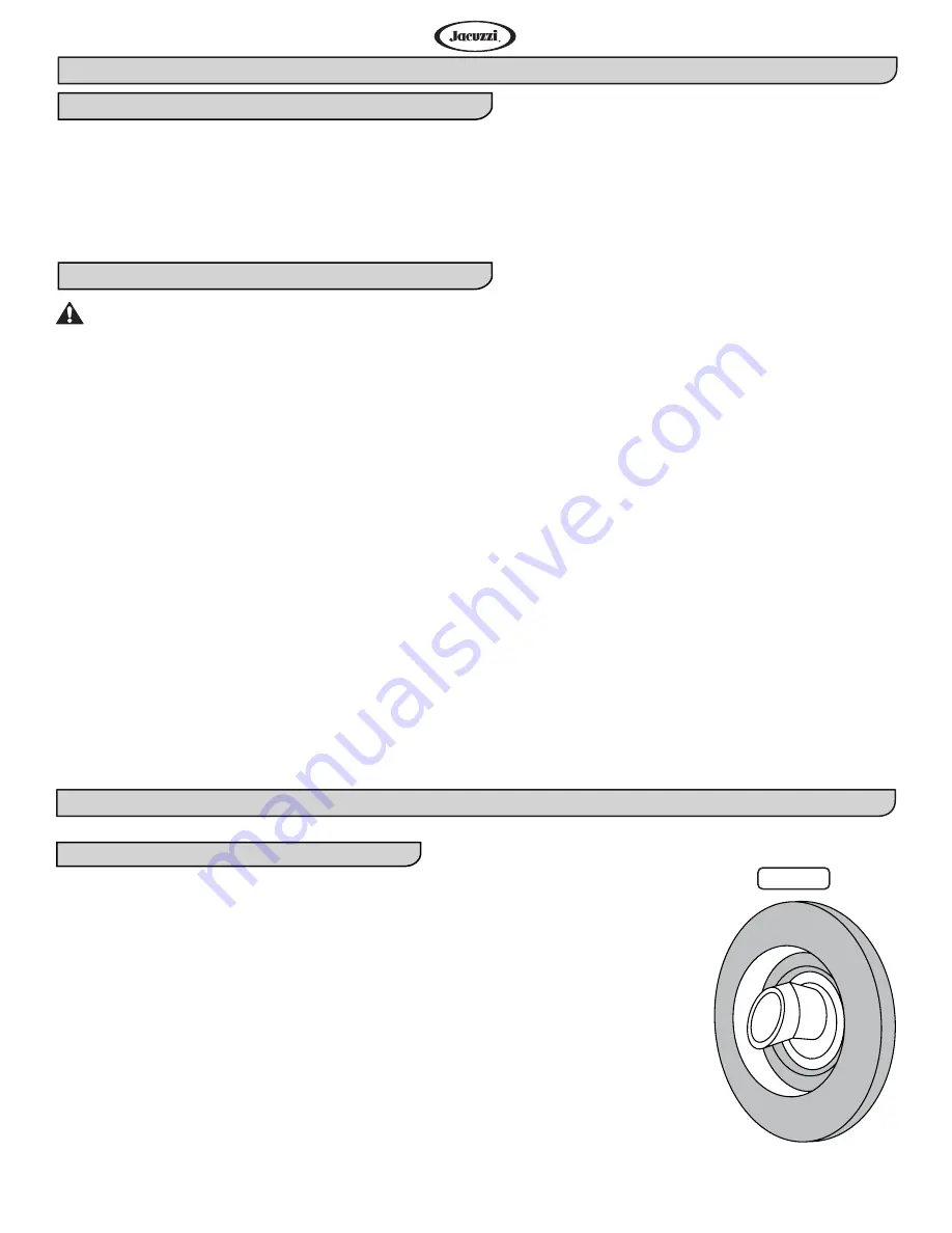 Jacuzzi Pure Air Operating Manual Download Page 27