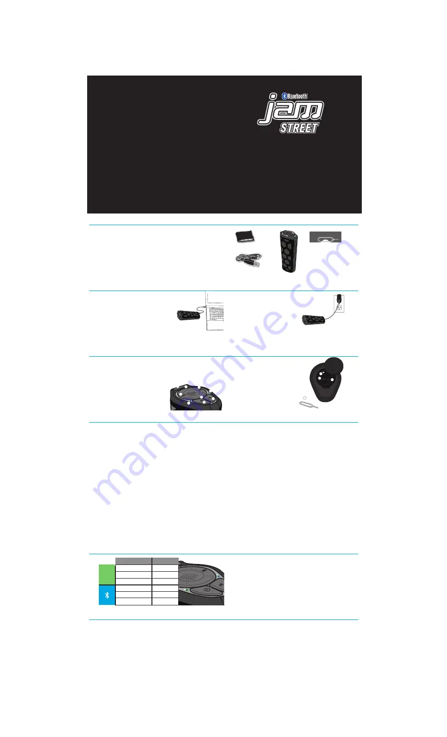 Jam Street HX-P710 User Manual And Warranty Information Download Page 1