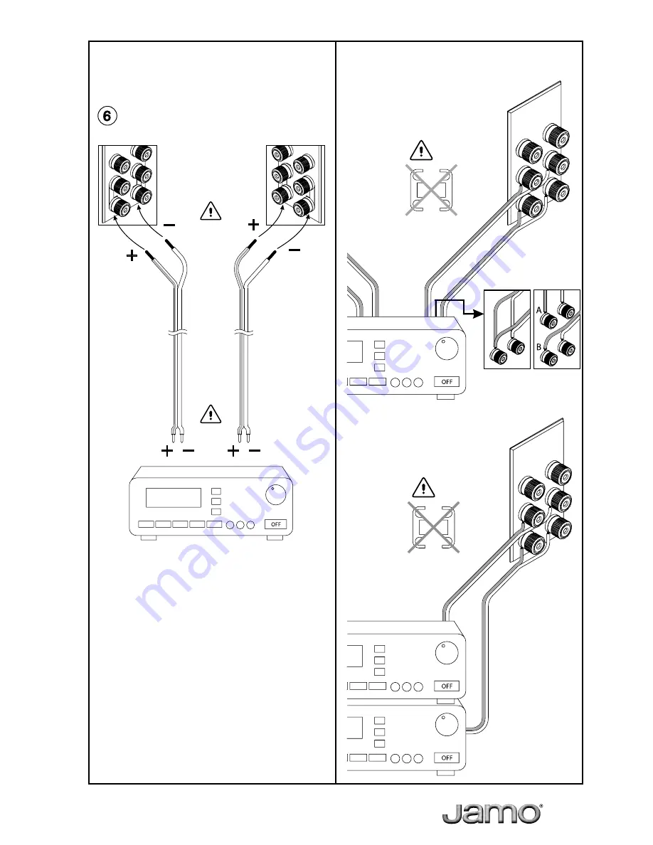 JAMO D 830 Owner'S Manual Download Page 3