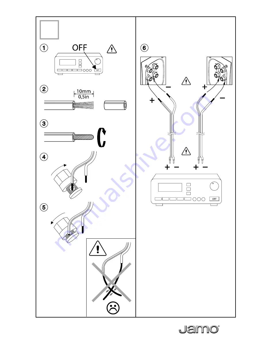 JAMO E 850 Manual Download Page 3