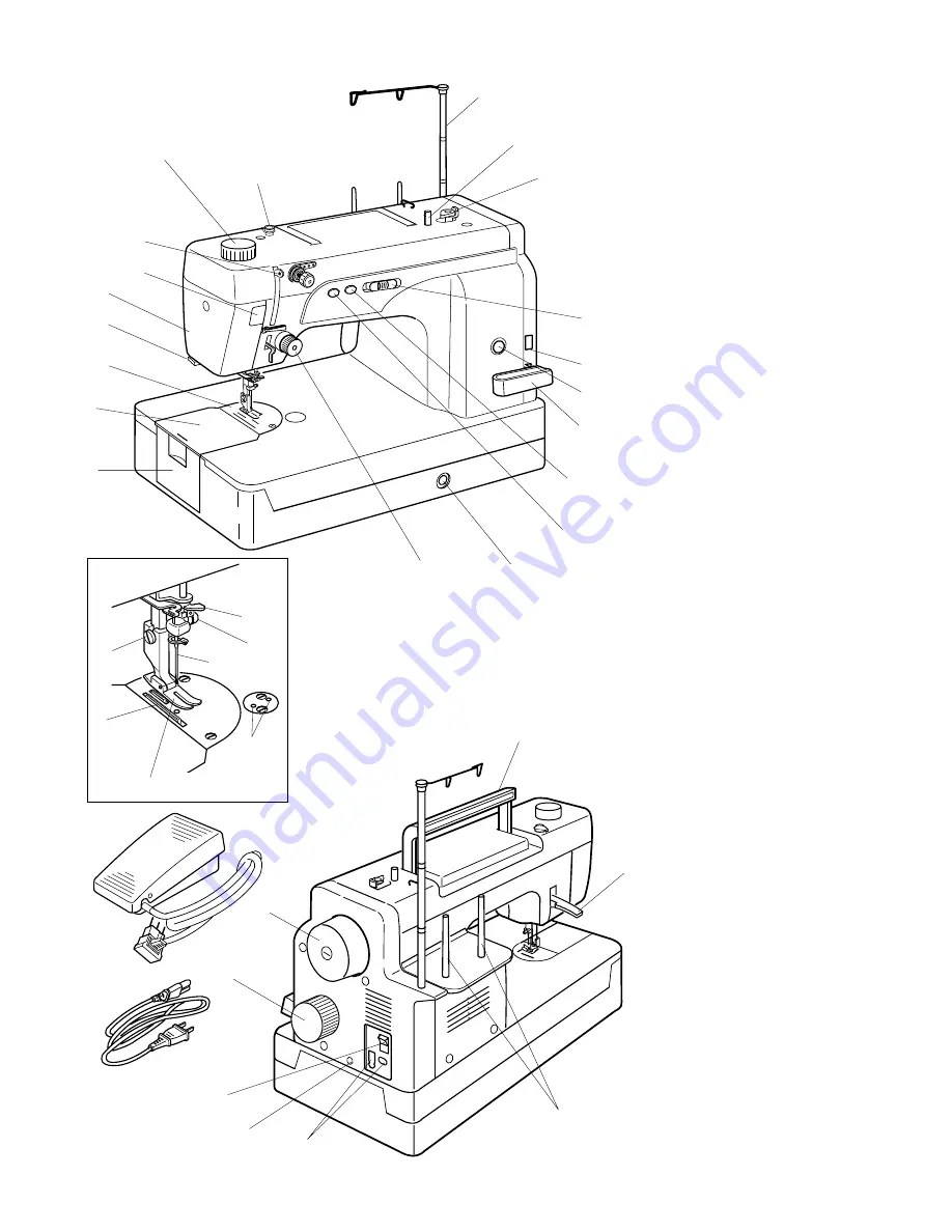 Janome 1600P-QC - Скачать руководство пользователя страница 8