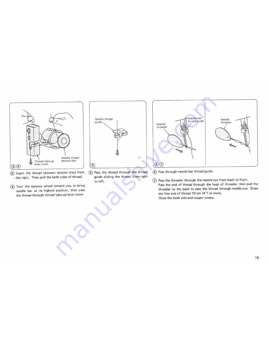 Janome 234 Instruction Book Download Page 16