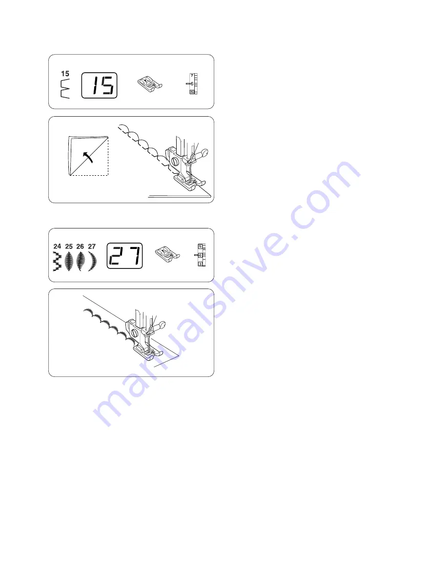 Janome 3030 Скачать руководство пользователя страница 60