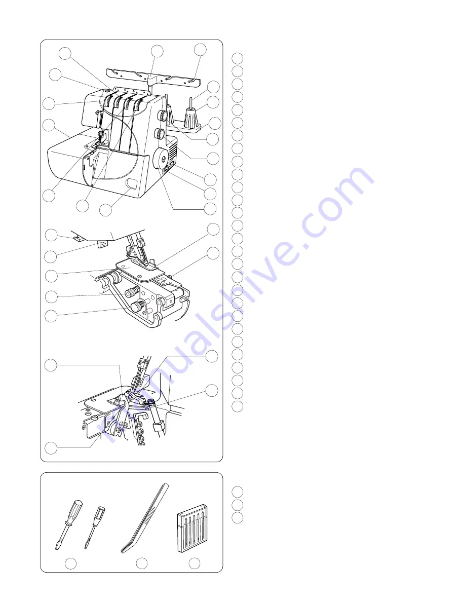 Janome 9102D - Скачать руководство пользователя страница 10