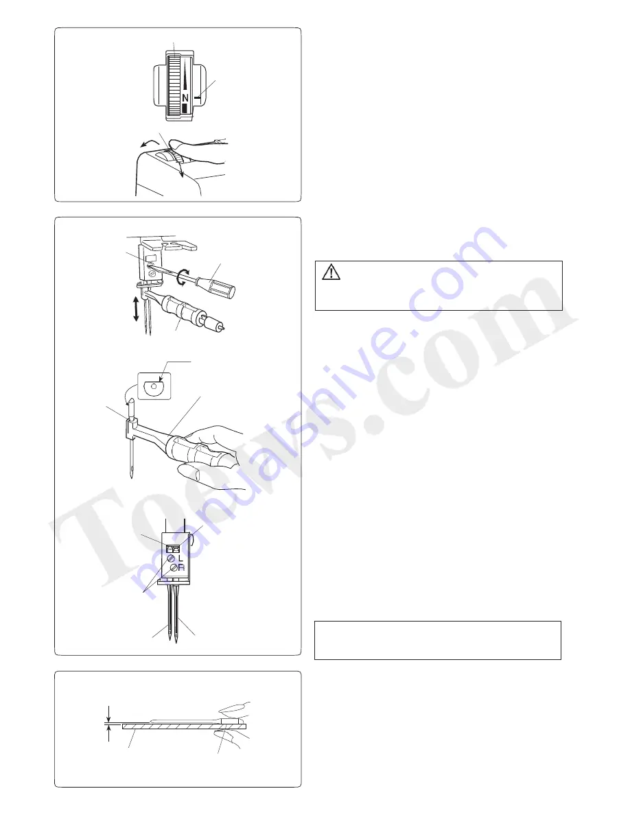 Janome Air Thread 2000D Professional Скачать руководство пользователя страница 11