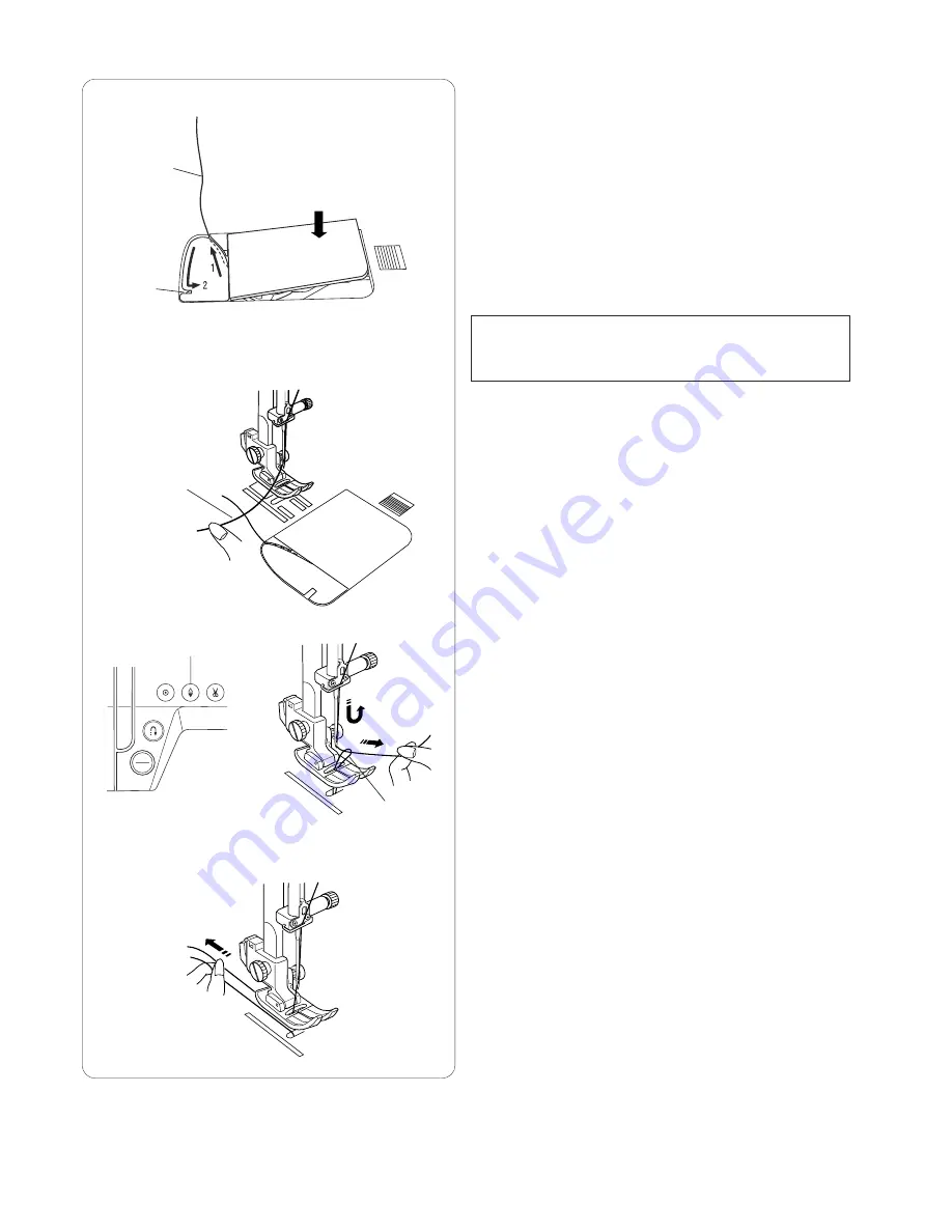 Janome DC6030 Instruction Book Download Page 22