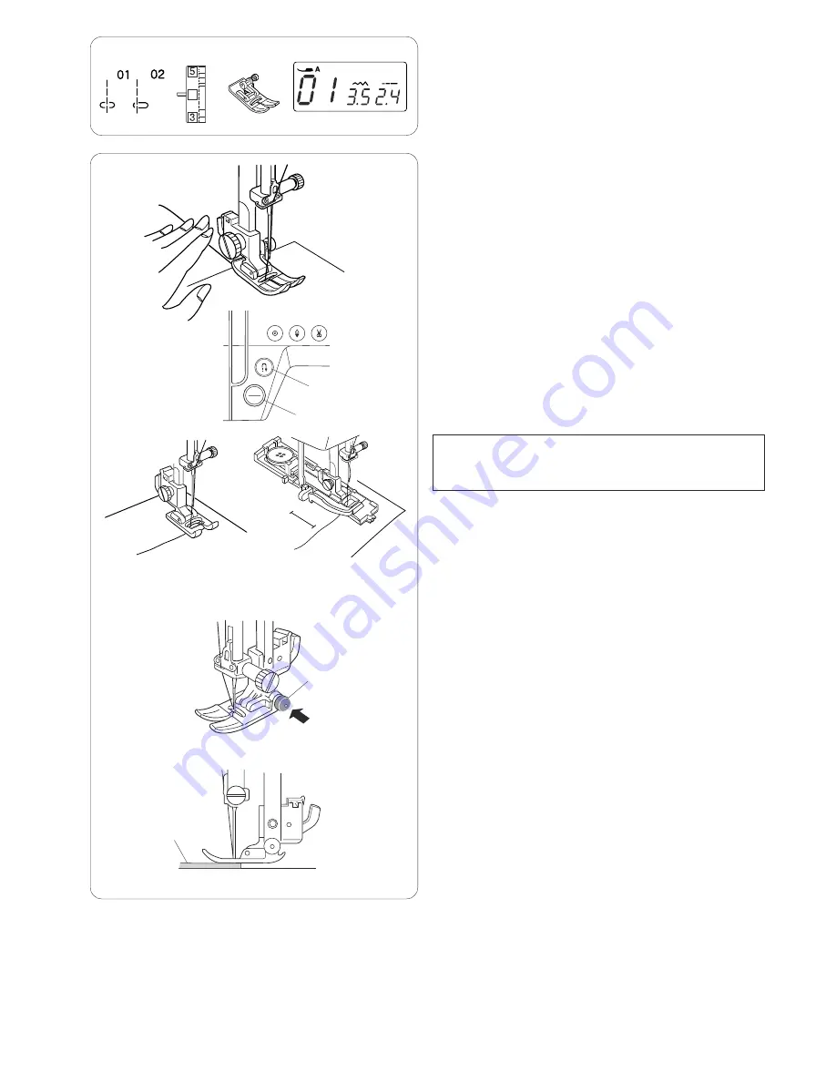 Janome DC6030 Instruction Book Download Page 23