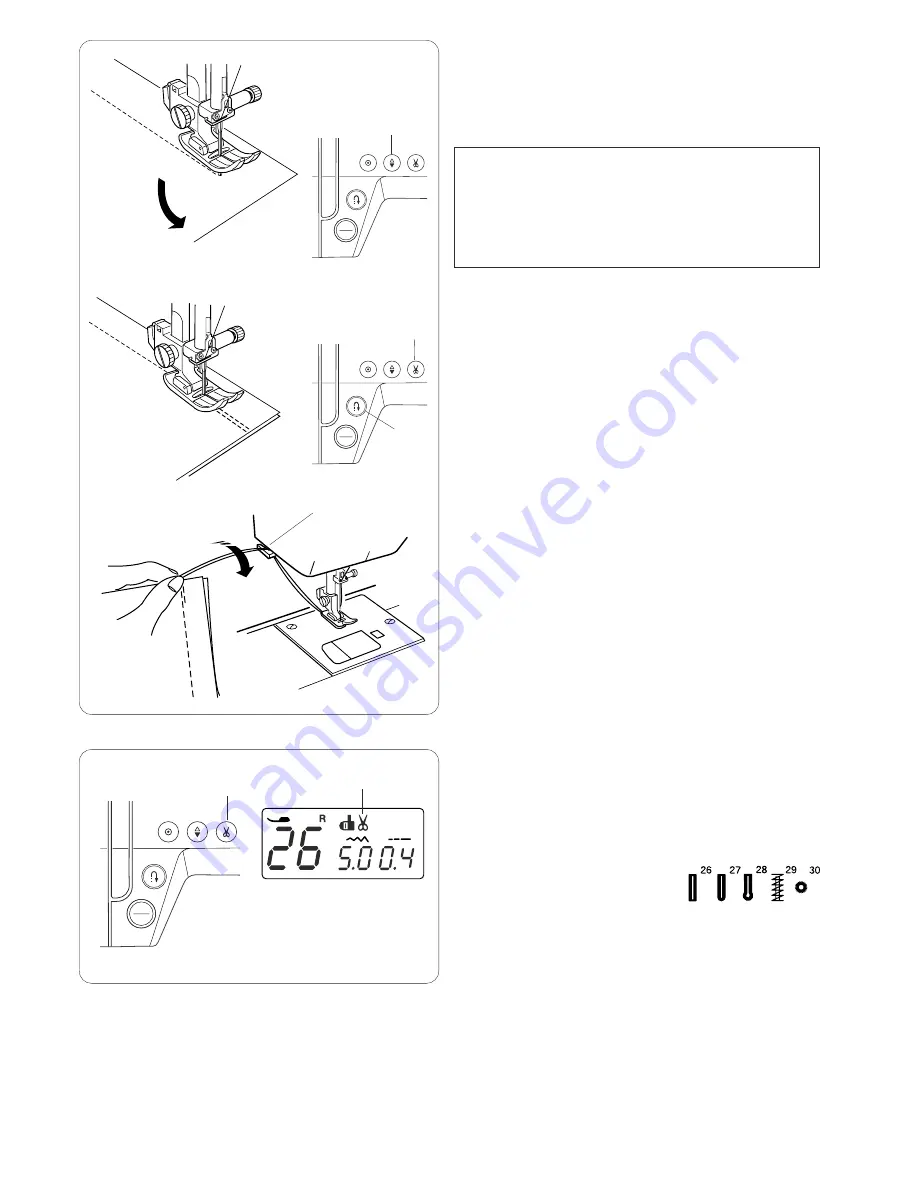 Janome DC6030 Instruction Book Download Page 24