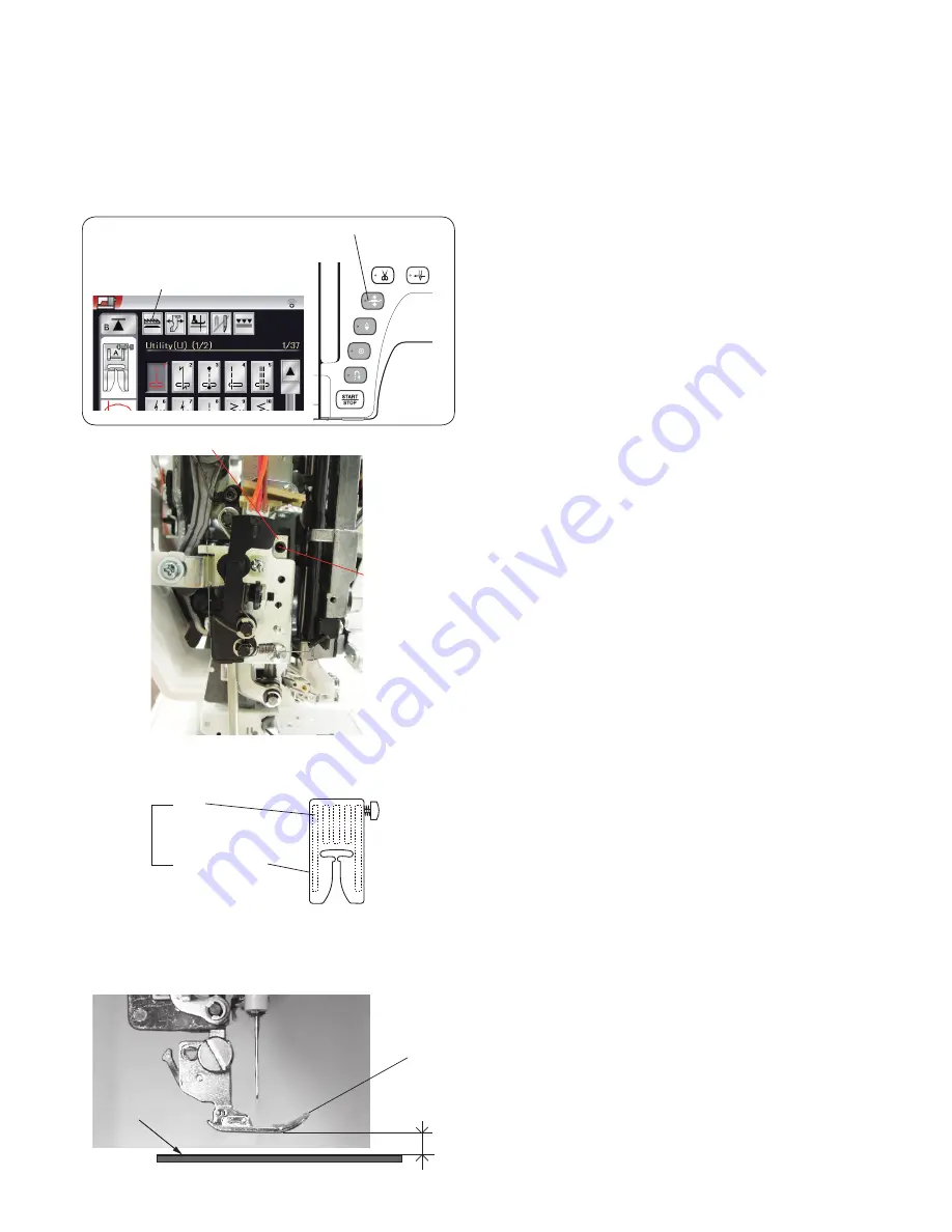 Janome MC15000 Service Manual Download Page 42