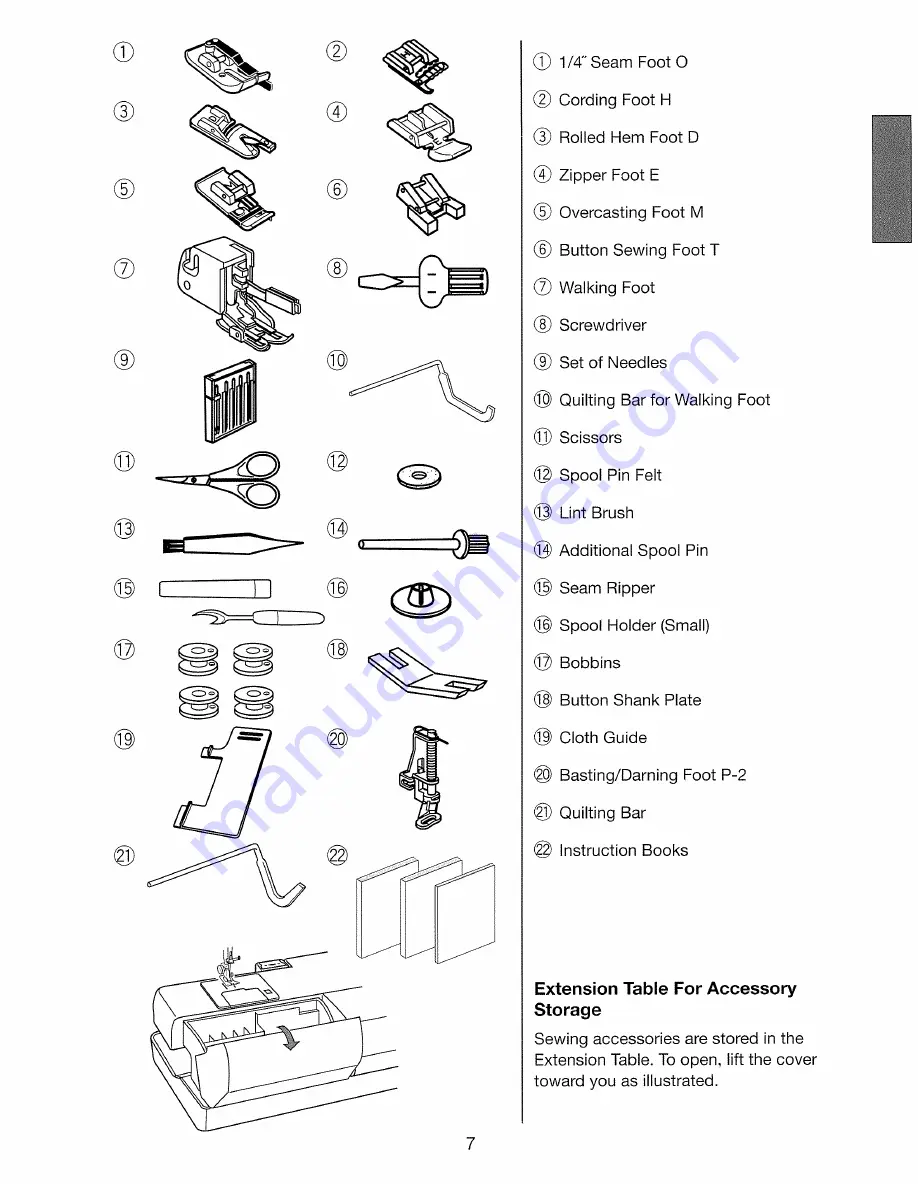 Janome Memory Craft 10000 Скачать руководство пользователя страница 9