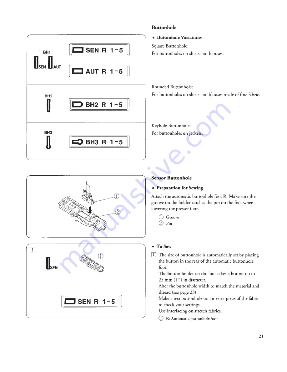 Janome Memory Craft 3000 Instruction Book Download Page 23