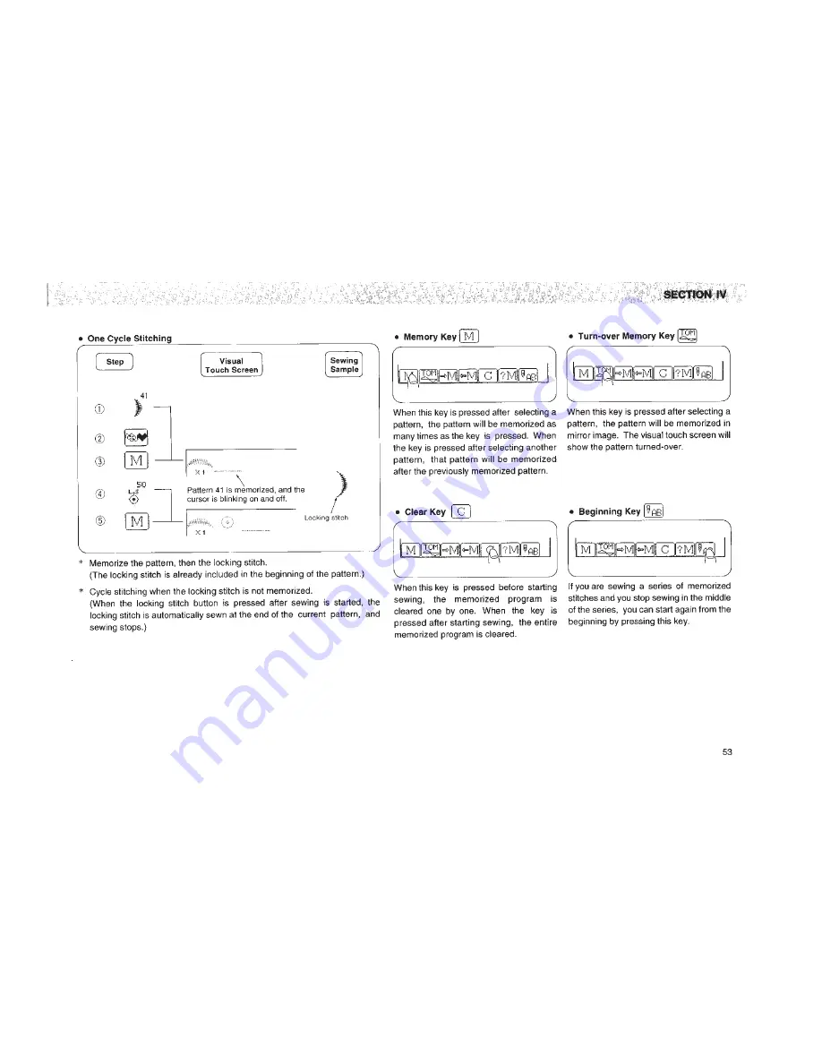 Janome MEMORY CRAFT 9000 Скачать руководство пользователя страница 58