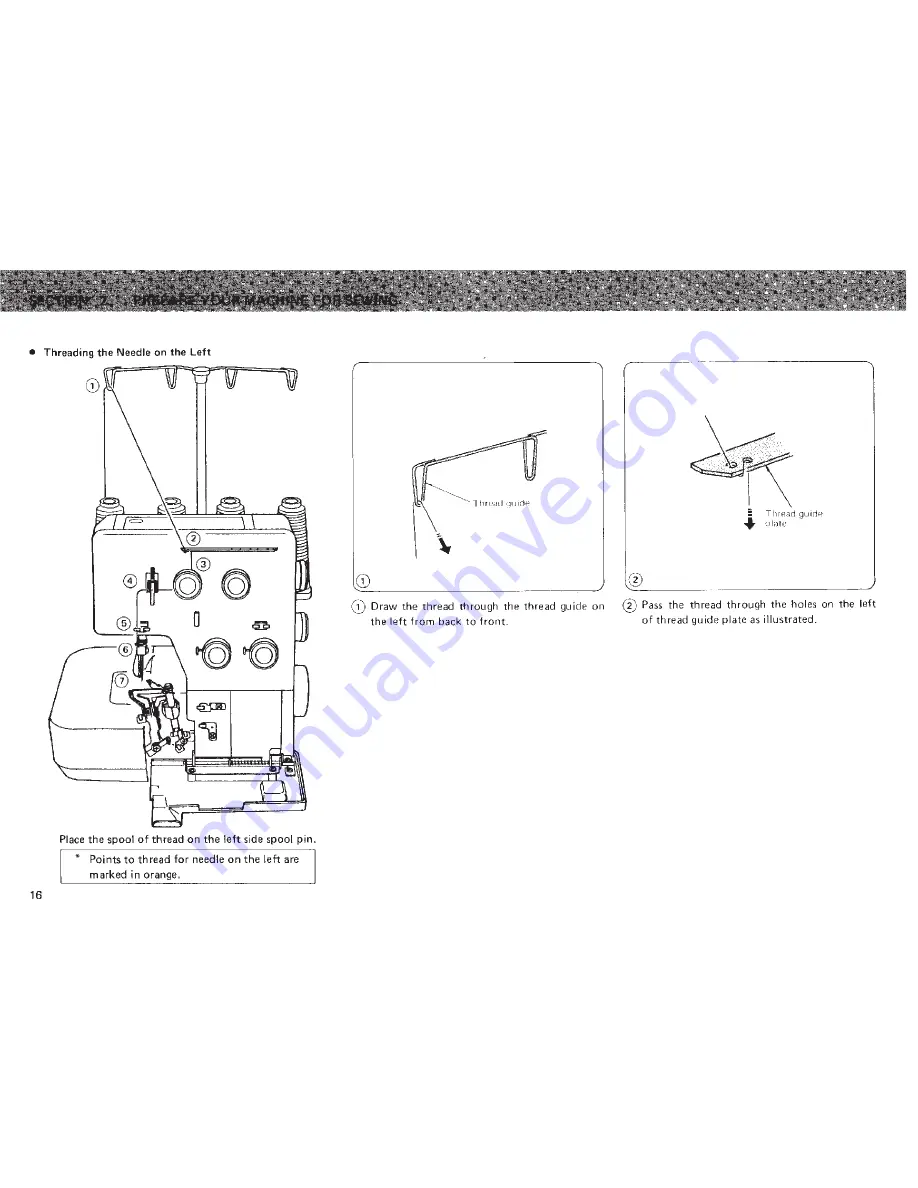 Janome myLock 134D Instruction Book Download Page 18