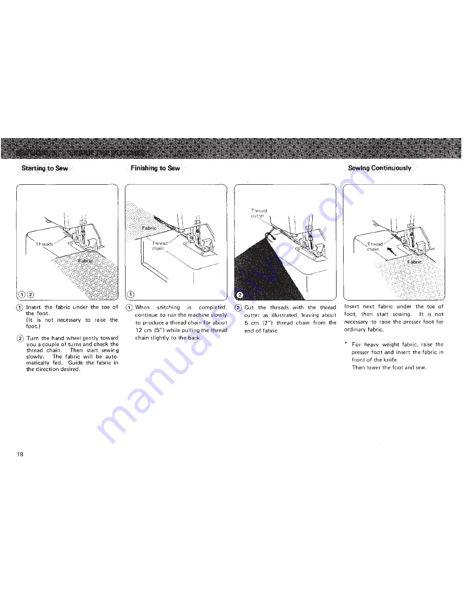 Janome myLock 134D Instruction Book Download Page 20