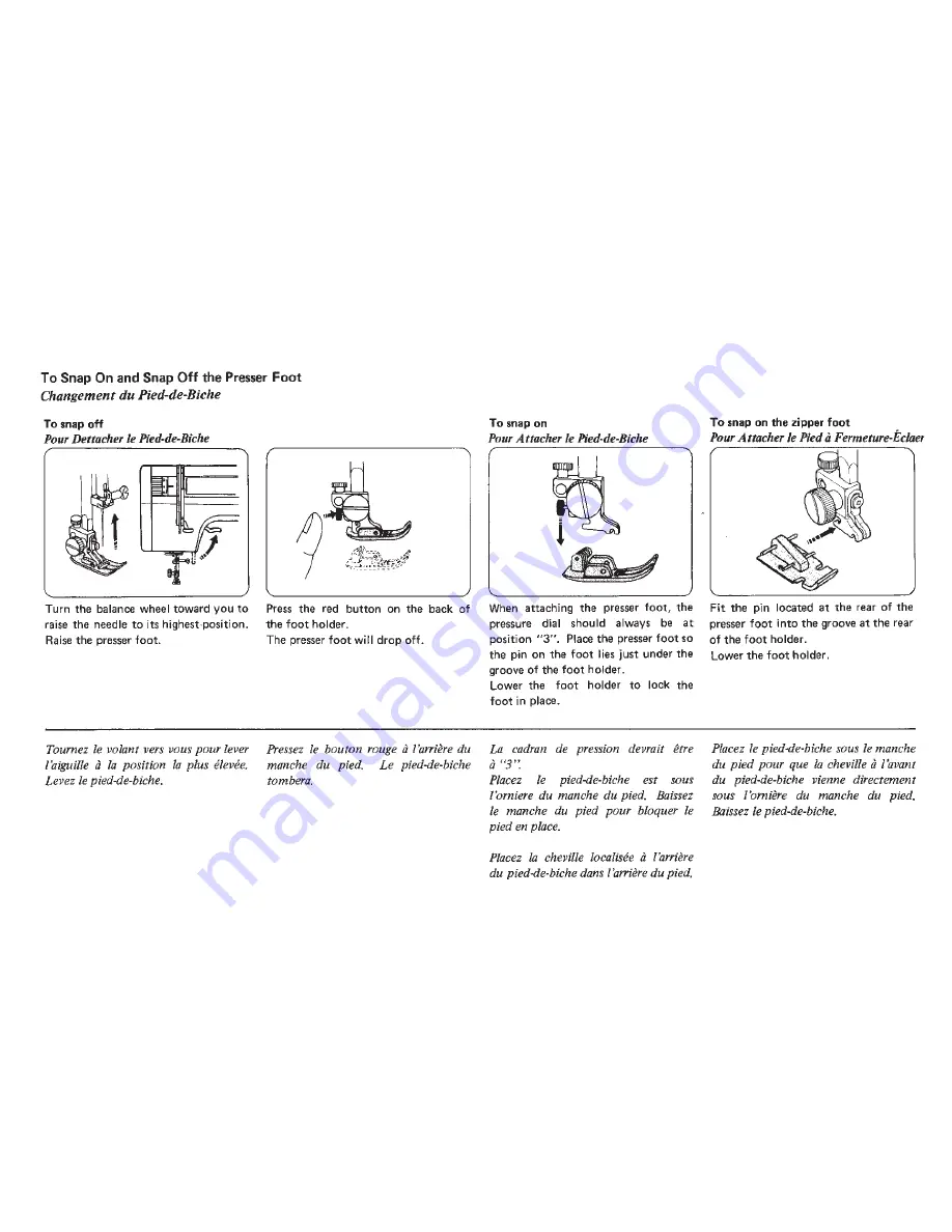 Janome SW-2018E Instruction Book Download Page 13