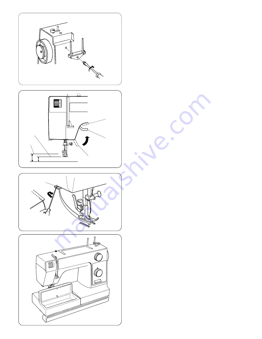 Janome TB-12 Instruction Book Download Page 14