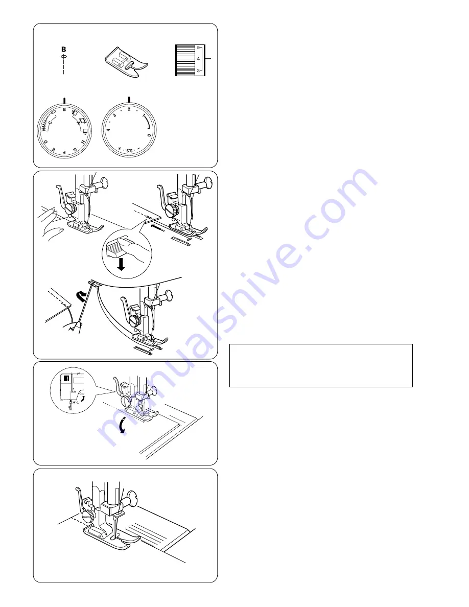 Janome TB-12 Instruction Book Download Page 34