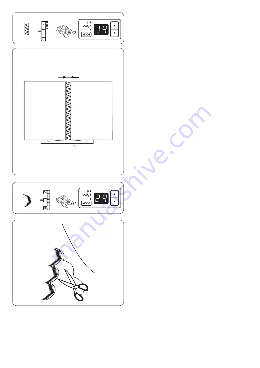 Janome TM30 Instruction Book Download Page 44