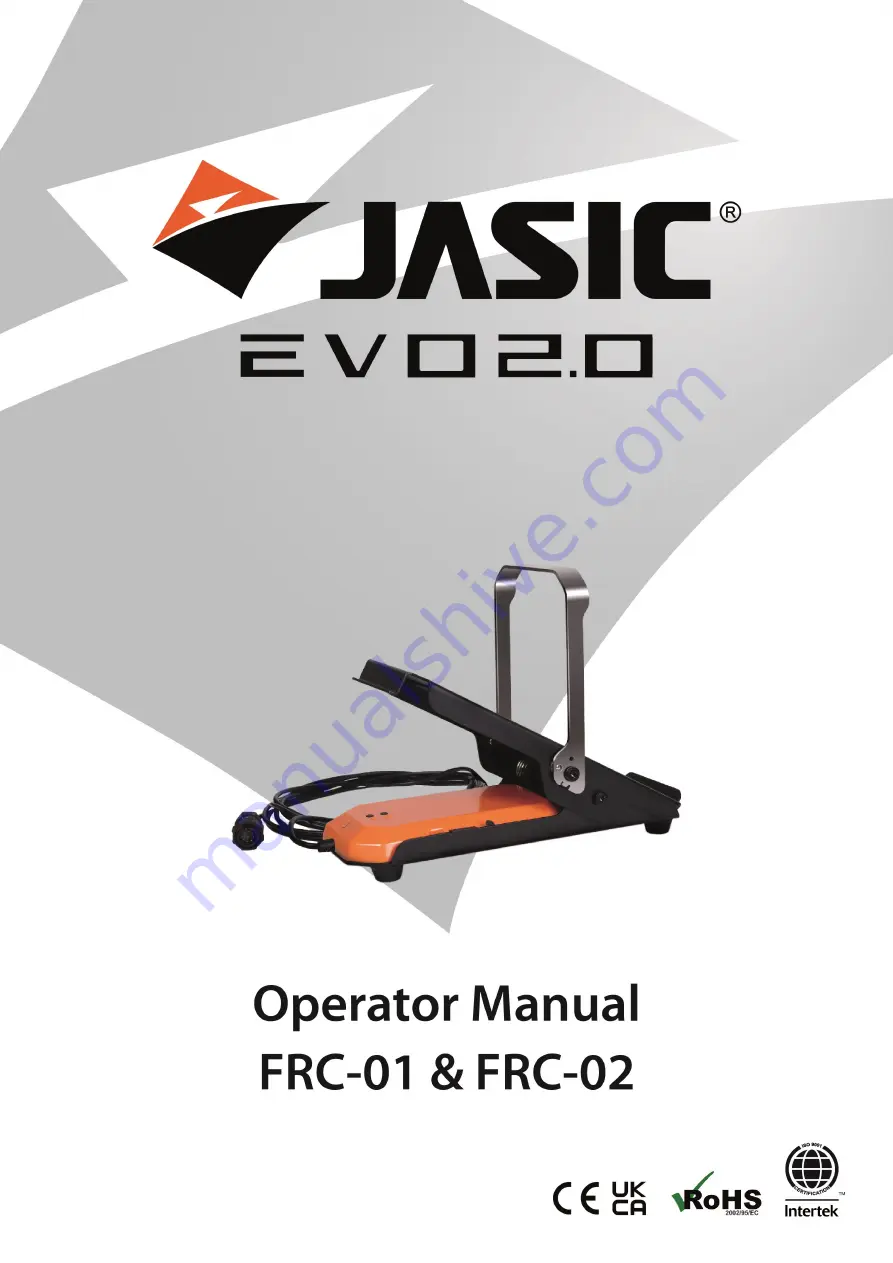 Jasic EVO 2.0 Operator'S Manual Download Page 1