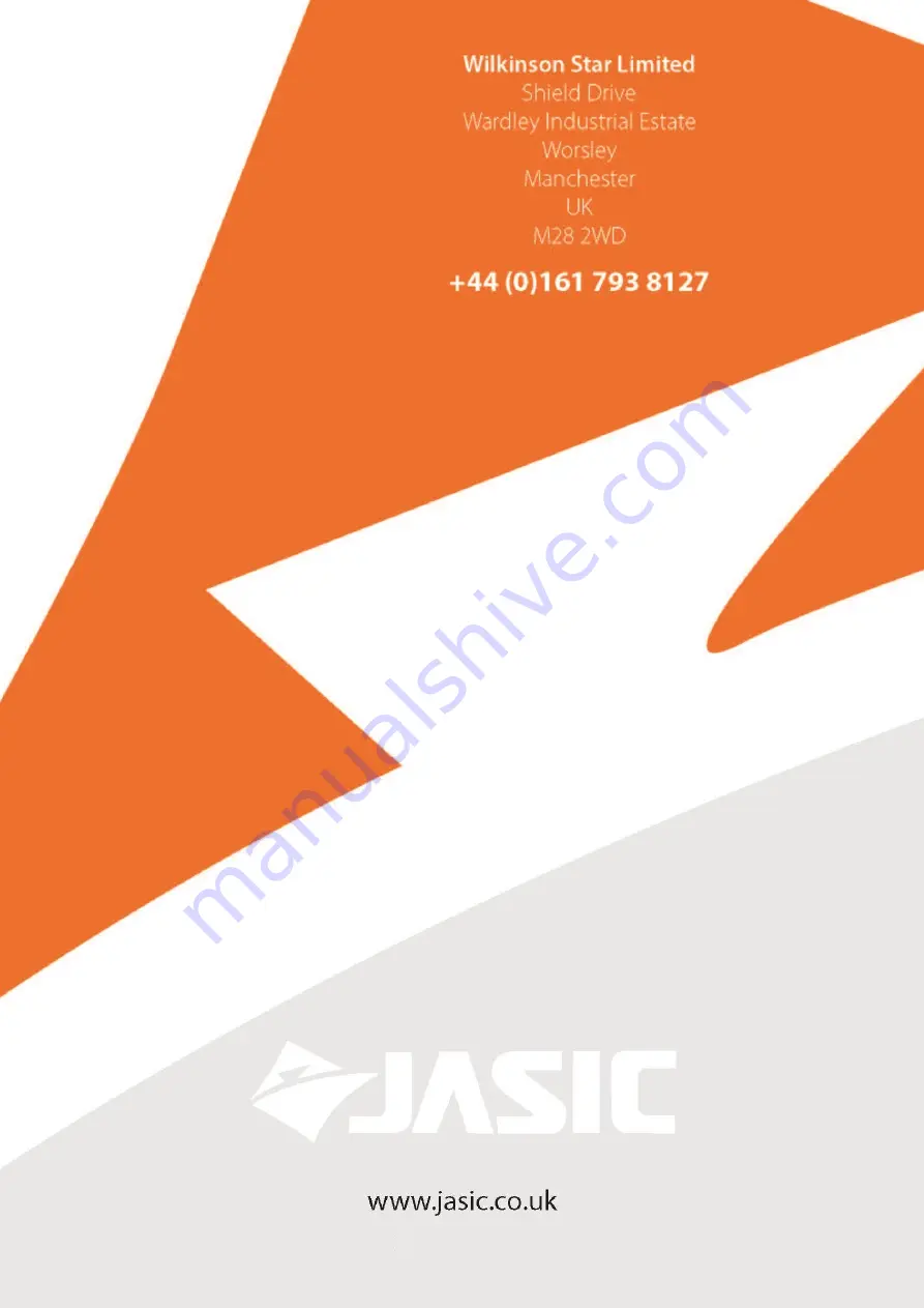 Jasic TIG Series Operator'S Manual Download Page 36