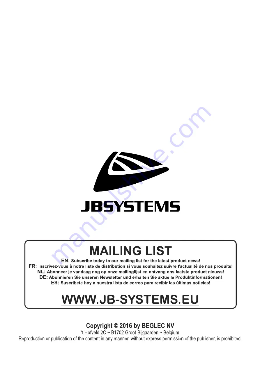 JB Systems SCANMASTER SM-1612 Скачать руководство пользователя страница 92