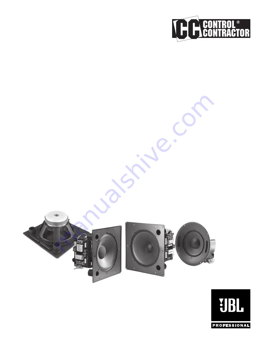 JBL 300 Series Скачать руководство пользователя страница 1