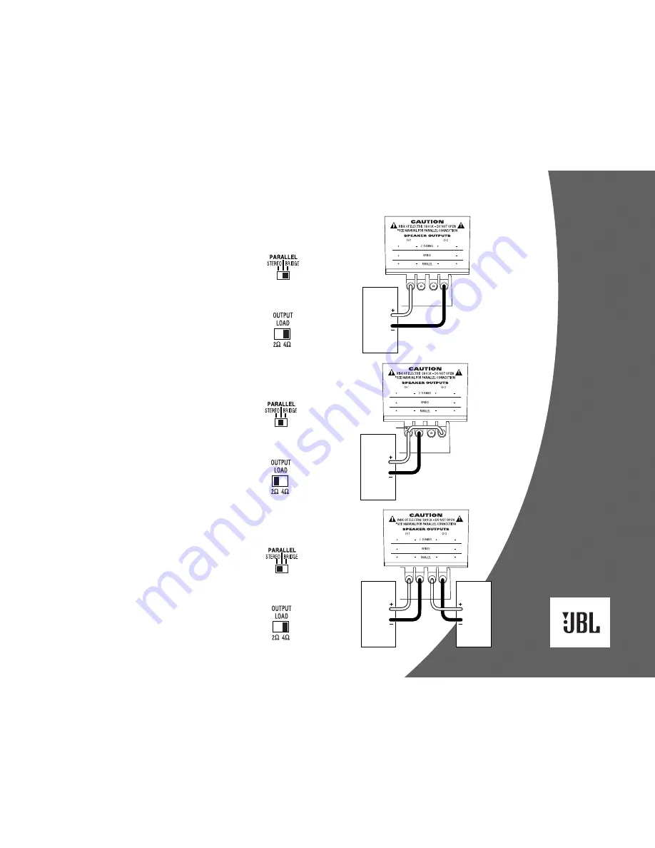 JBL A6000GTi Owner'S Manual Download Page 7