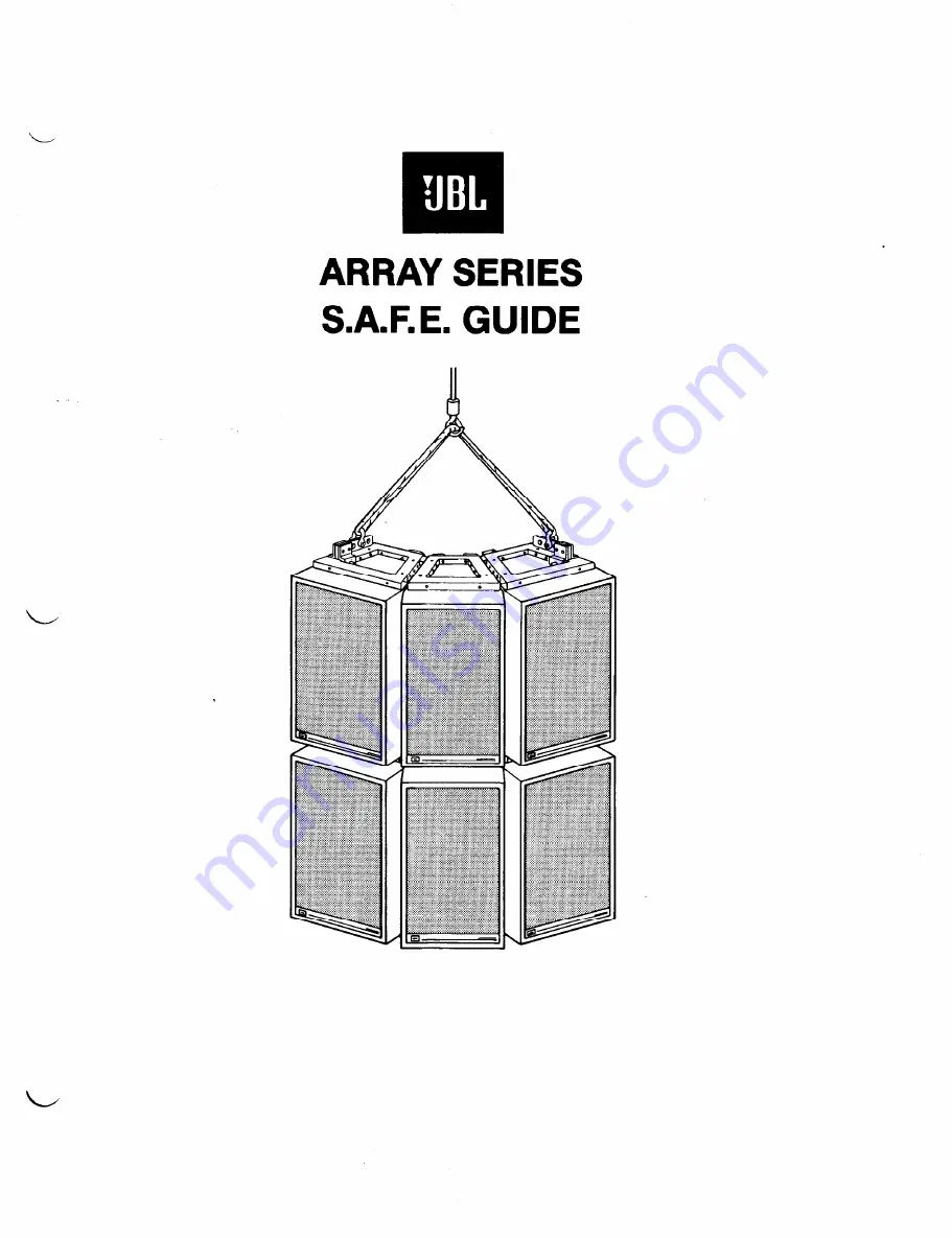 JBL Control Series User Manual Download Page 1