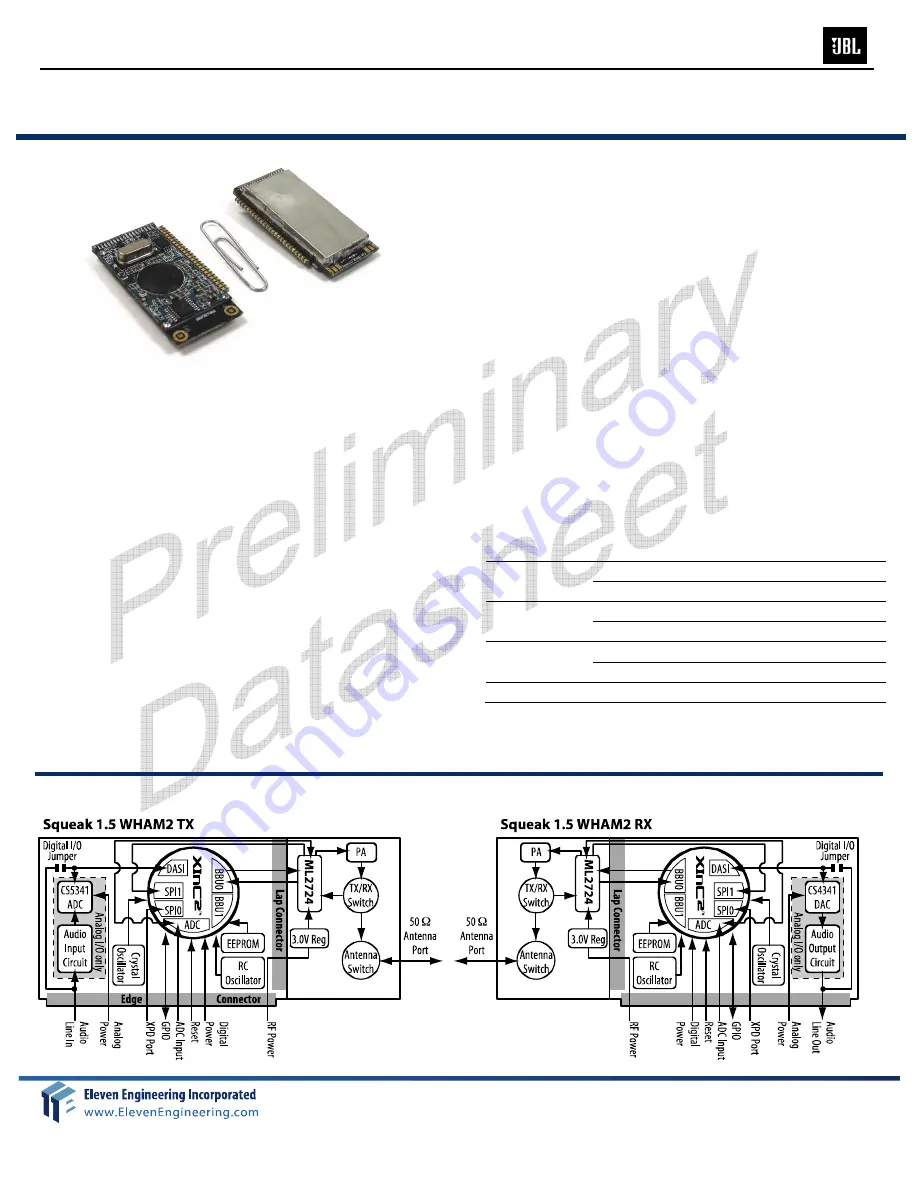 JBL ES150PW Скачать руководство пользователя страница 43