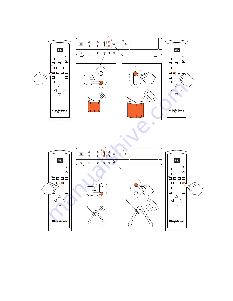 JBL SIMPLY CINEMA ESC200 Setup Manual Download Page 10