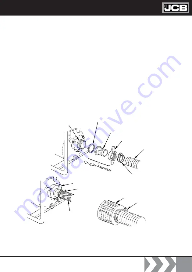 jcb JCB-WP80T Instructions & User'S Manual Download Page 13