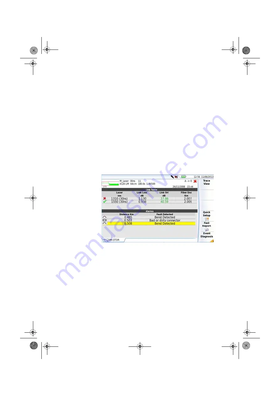 JDS Uniphase 4100 User Manual Download Page 72