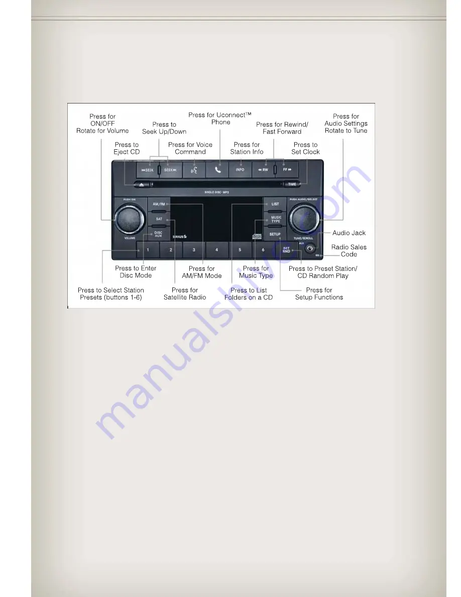 Jeep 2012 Wrangler User Manual Download Page 40