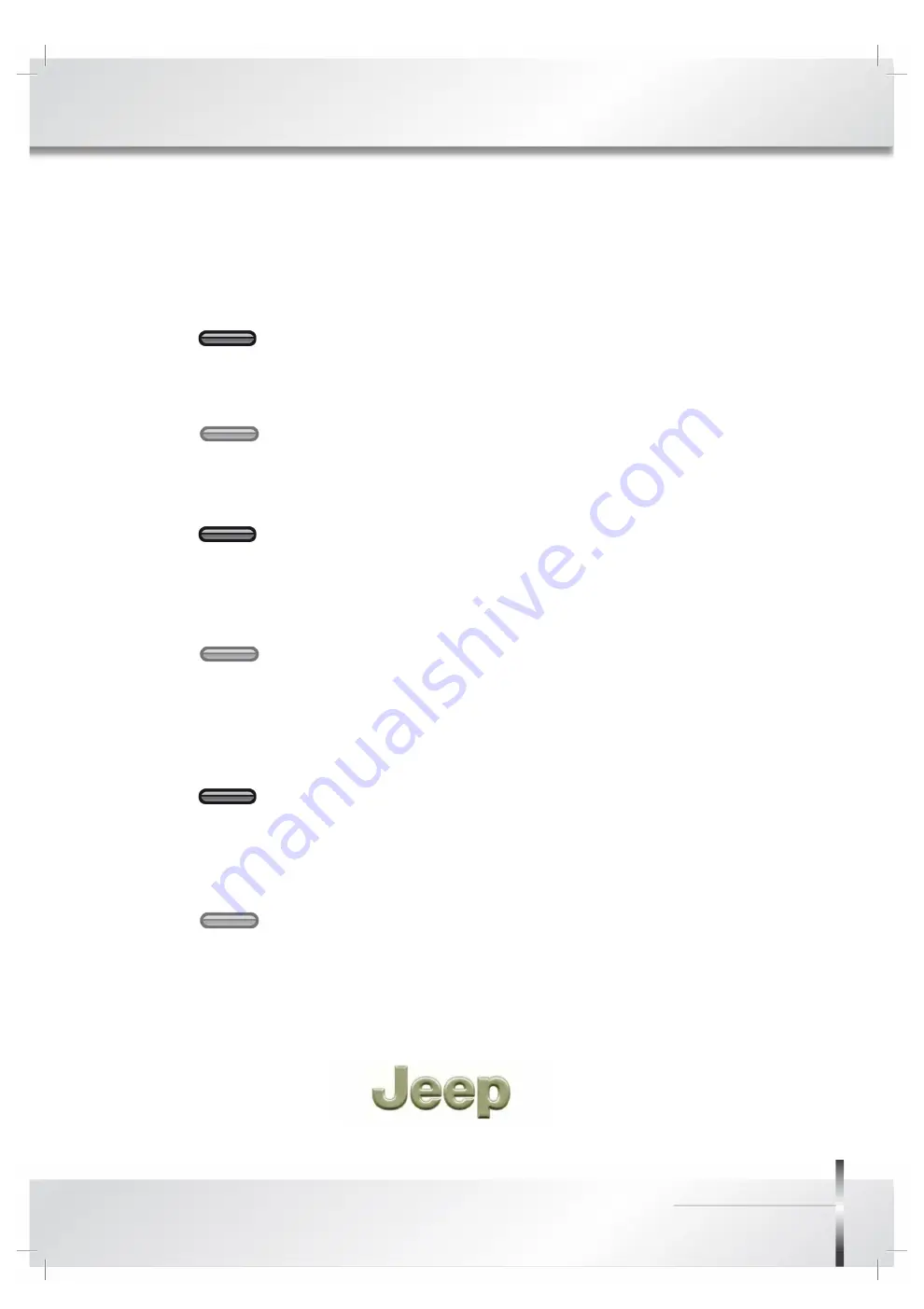 Jeep Compass Quick Manual To Repairs Download Page 3