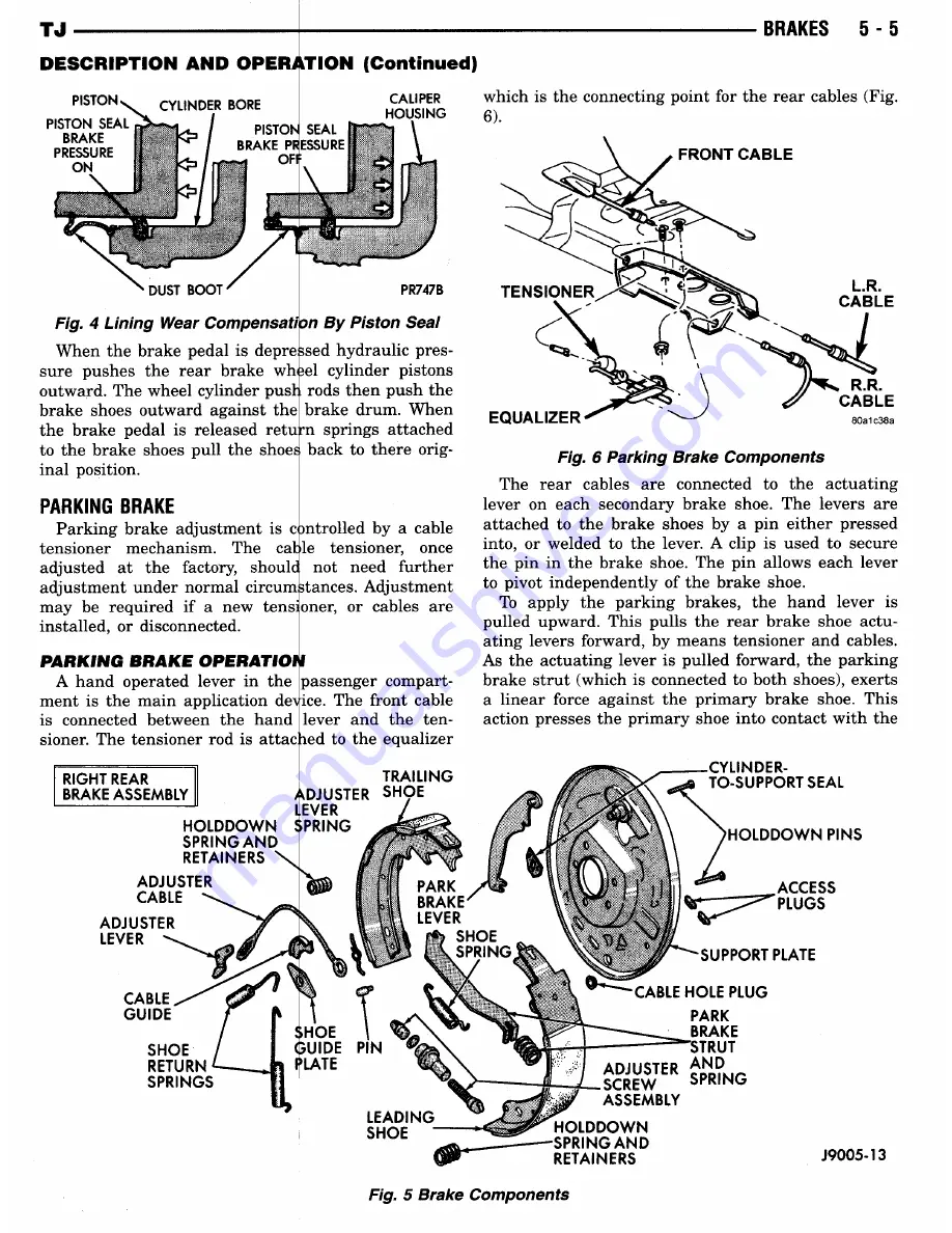 Jeep Wrangler 1997 Manual Download Page 45