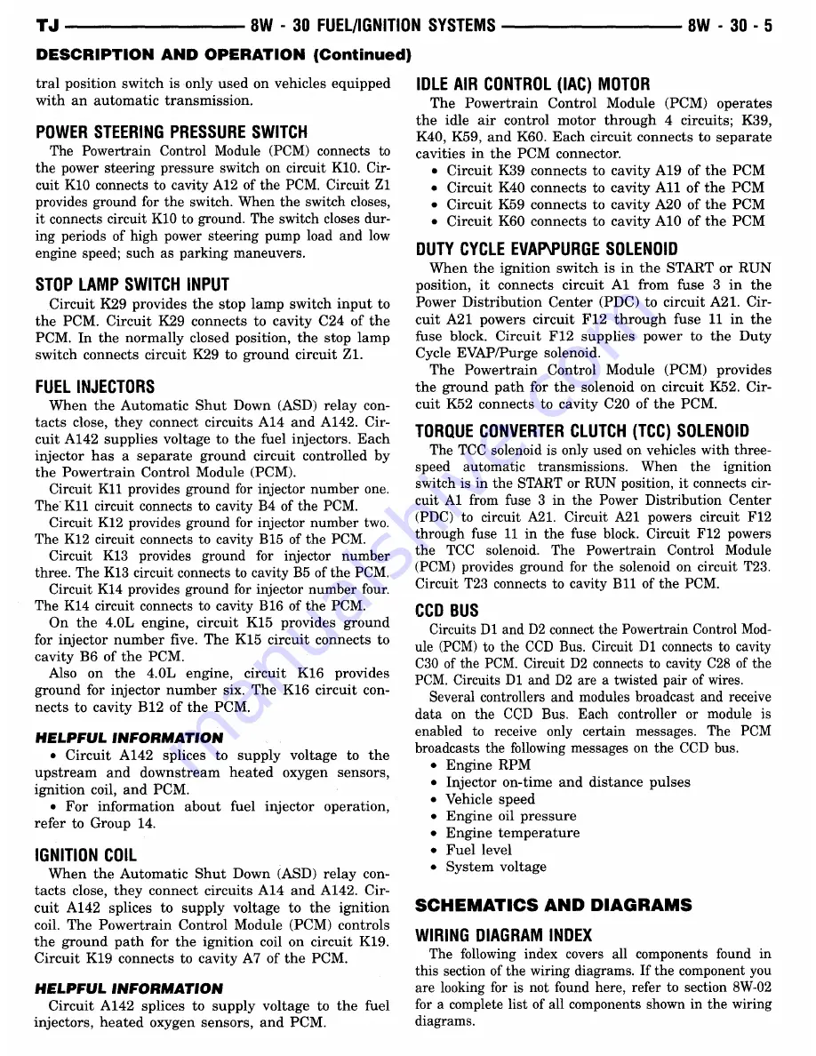 Jeep Wrangler 1997 Manual Download Page 455