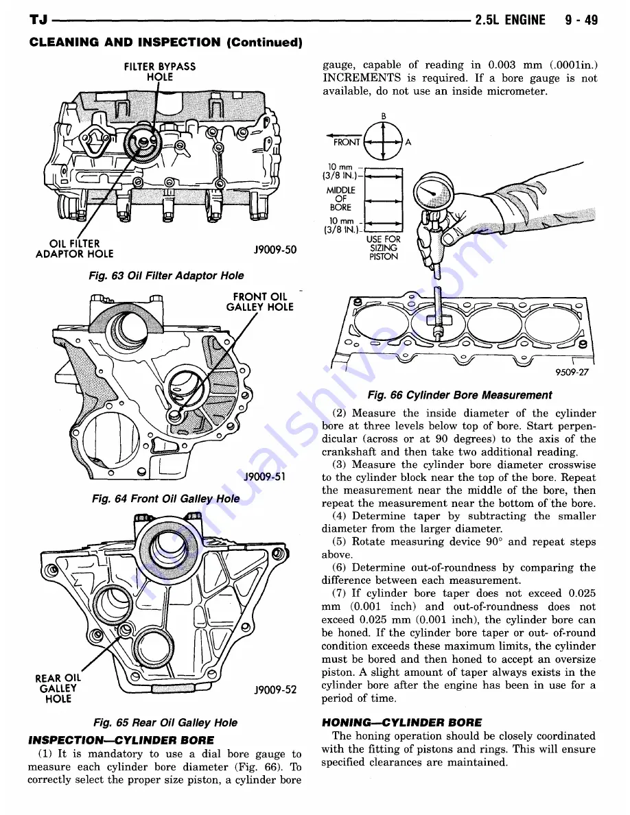 Jeep Wrangler 1997 Скачать руководство пользователя страница 711