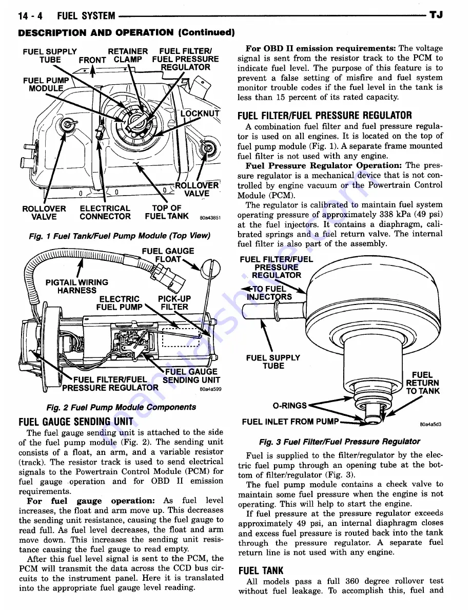 Jeep Wrangler 1997 Manual Download Page 776