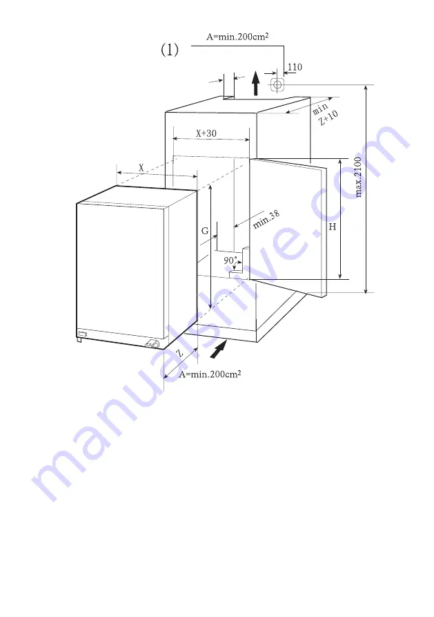 Jeken JRFS197P1W-11 WHITE Скачать руководство пользователя страница 47