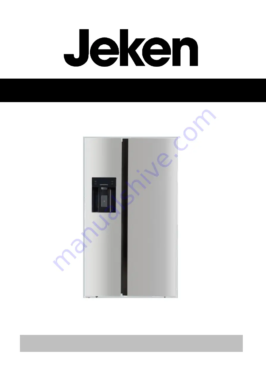 Jeken JRFS556USW-11 Manual Download Page 1