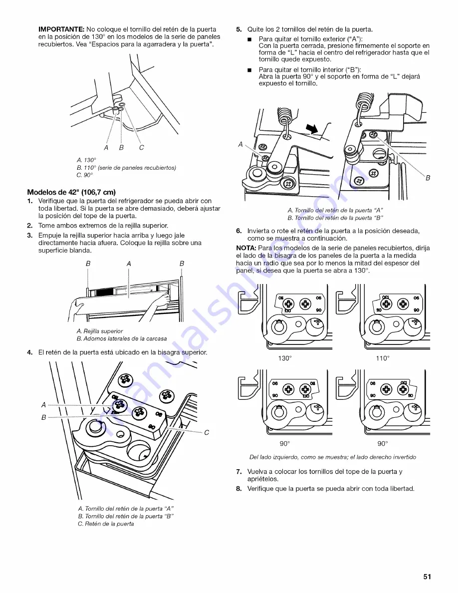 Jenn-Air JB36SEFXRB Installation Instructions Manual Download Page 51