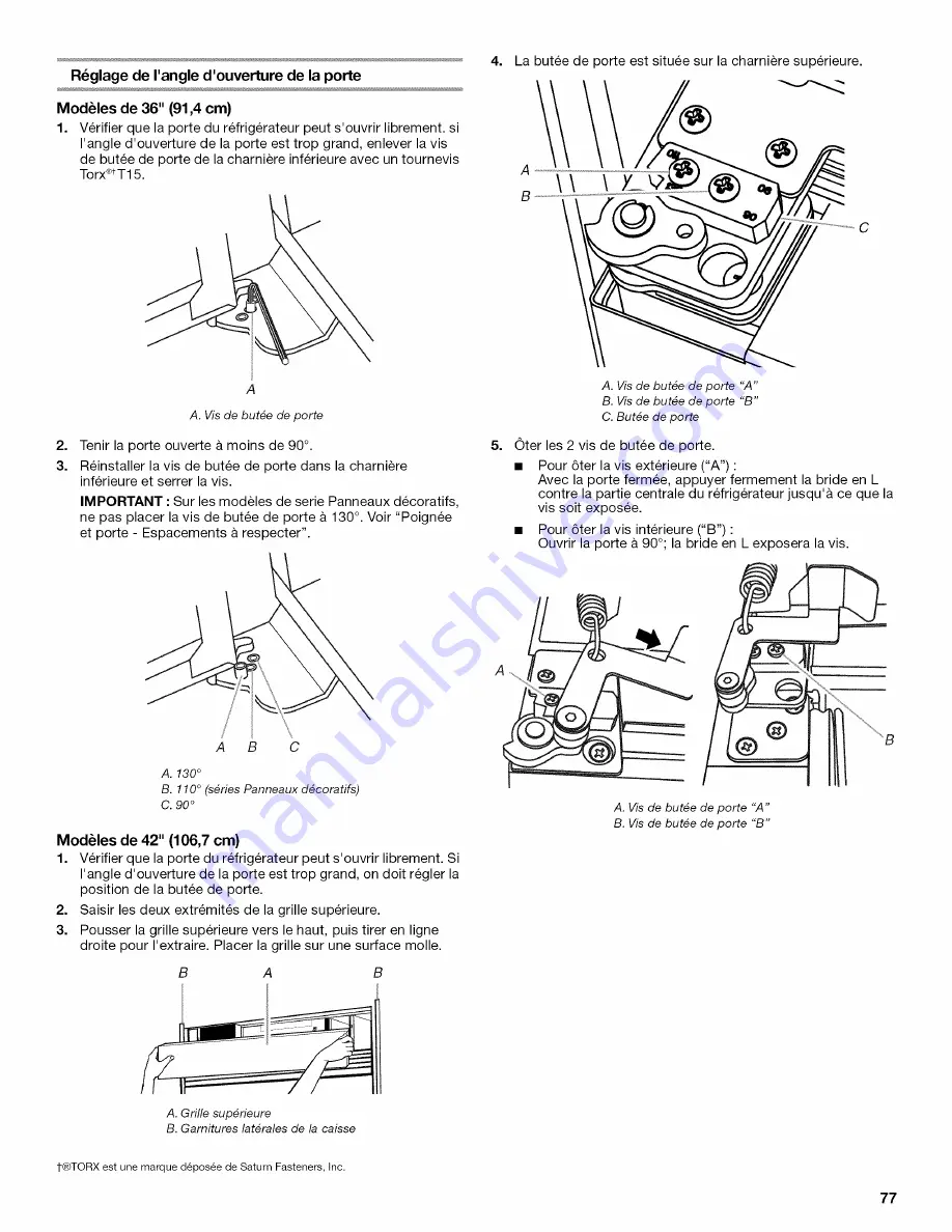 Jenn-Air JB36SEFXRB Installation Instructions Manual Download Page 77