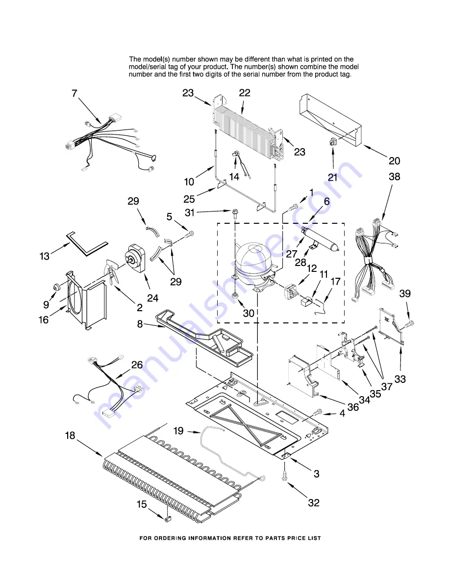 Jenn-Air JFC2089HPR10 Parts List Download Page 9