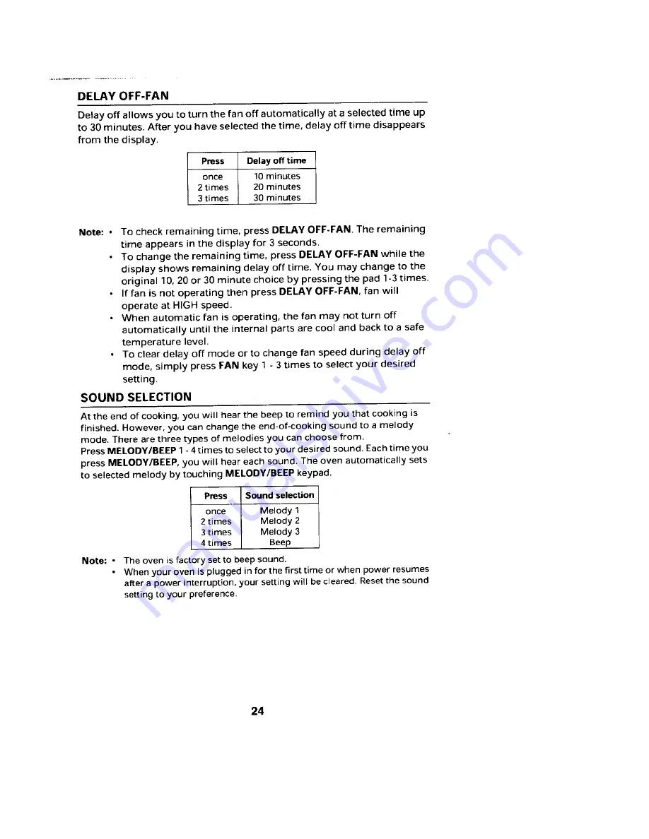 Jenn-Air JMV8100AA User Manual Download Page 24