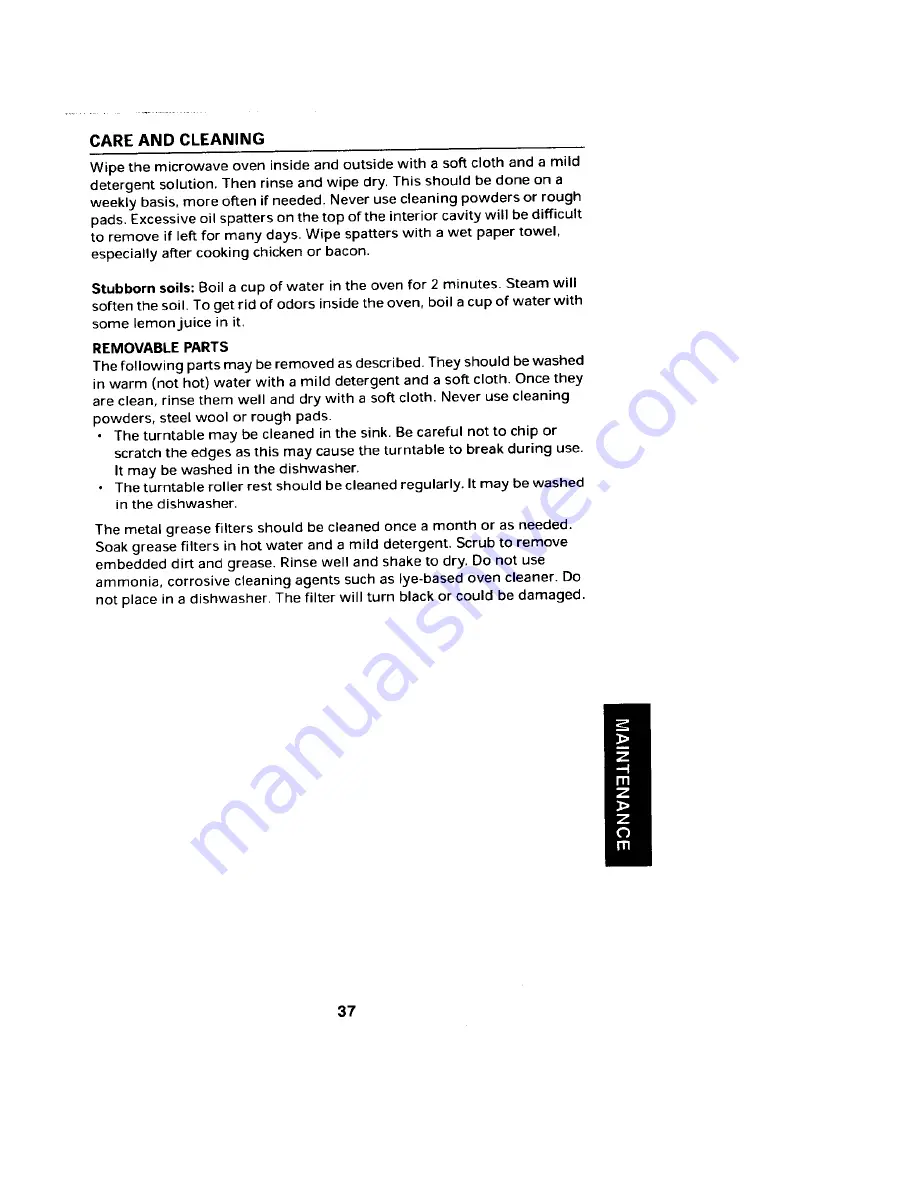 Jenn-Air JMV8100AA User Manual Download Page 37