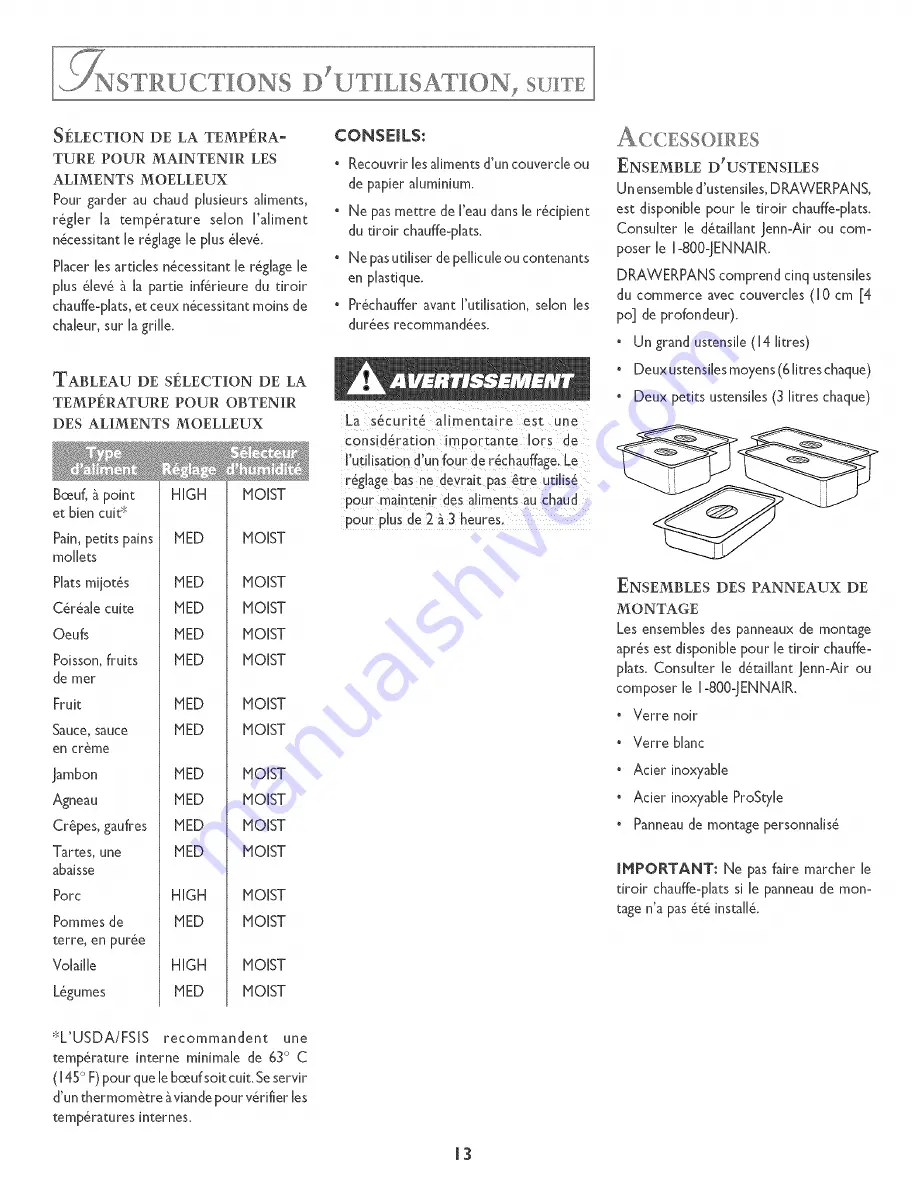 Jenn-Air JWD6130DDS Скачать руководство пользователя страница 14